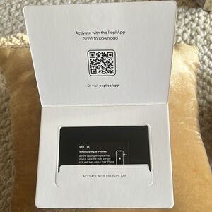 Popl Digital Business Card Smart NFC Networking Card Tap to Share iPhone…